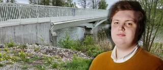 En stenig sluttning vid ån är inte en park, Eskilstuna kommun