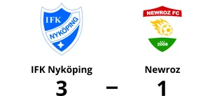 3-1-seger för IFK Nyköping – besegrade Newroz