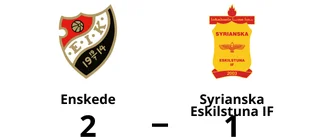 Alias enda målskytt när Syrianska Eskilstuna IF föll