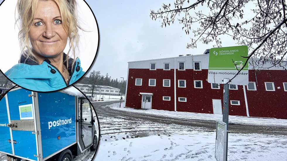 Postbilens lucka for upp och breven spreds över gatan. Cathrine Mellgren på Postnord förklarar hur det kunde ske. Bilden föreställer en annan postbil.