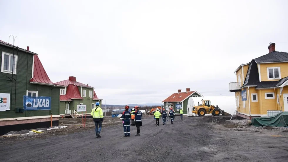 Bostäder. Det nya bolagsområdet nedanför Luossavaara börjar ta form. I en tredje etapp planerar LKAB att börja bygga 100 nya bostäder i anslutning till området under 2018.