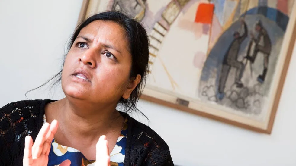 "Rösterna på oss lär ju inte minska i nästa val, men till dess kommer medborgarna i Luleå att få en politik som till stor del är blå – och det känns inte bra alls", säger Nina Berggård, Vänsterpartiets gruppledare i Luleå.