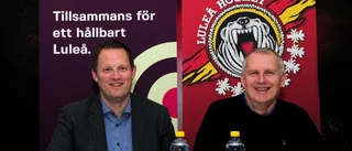 Luleå Hockey först ut – börjar källsortera i arenan