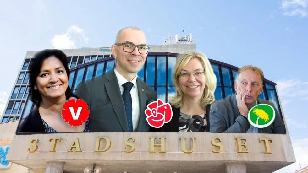 Vänster om i Luleåpolitiken? Nu tyder mycket på att det blir en rödgrön röda med V, S och MP, där Nina Berggård, Niklas Nordström, Lenita Ericson och Jan Nyberg är ledare.