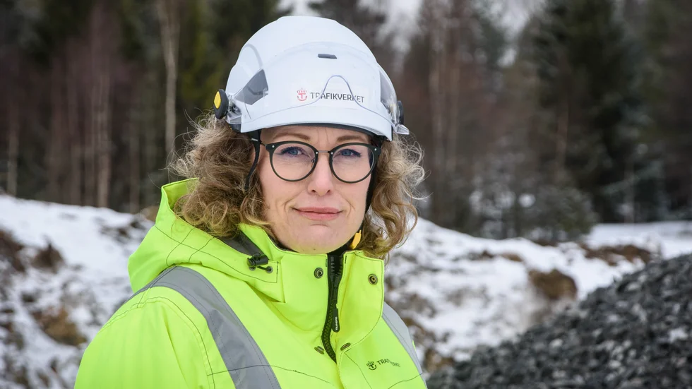 Inger Broberg Kemi är projektledare för Trafikverkets arbete med väg 841.