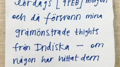 Tvättstugelapp