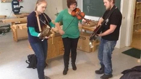 Louise Bylund, Ann- Christine och Christian Billström.