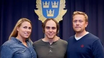 Cathrin Levander, Tobias Jakobsson och Kenneth Larsson.
