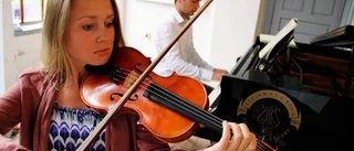 Laddade inför finalkonserten