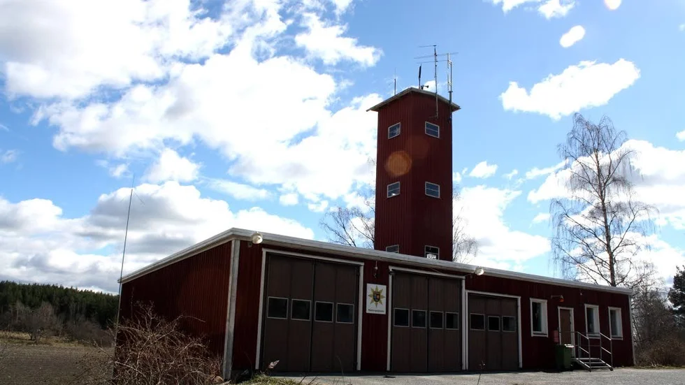 Utbytt. Den gamla brandstationen i Veckholm är numera utbytt. Kvar i lokalerna finns dock Södra Trögds skyttegille.