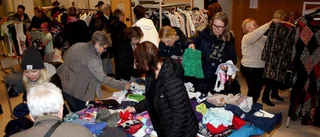 Rusning till klädbytardagen