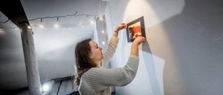 Galleriet högst upp på vinden