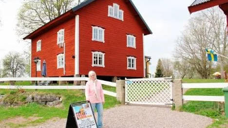 Carin Forslund inviger på torsdag sitt Bed & Breakfast på Ånbo gård.