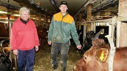 Marie Lindberg och Lars Elgh ska tilldelas guldmedalj för sin förstklassiga mjölk.