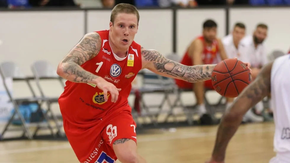 Axel Nordström är numer den spelare som gjort flest matcher i Uppsala Basket genom tiderna.