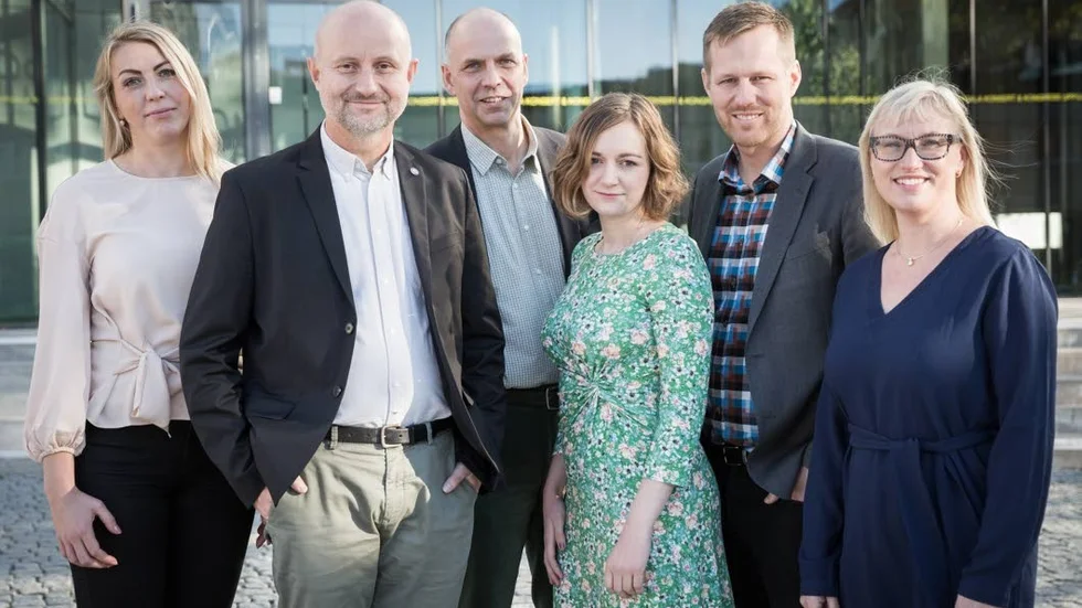 Emilie Orring, Stefan Olsson, Johan Örjes, Malena Ranch, Björn-Owe Björk och Malin Sjöberg Högrell.