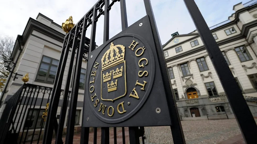 Högsta Domstolens lokaler på Riddarhustorget i Stockholm.