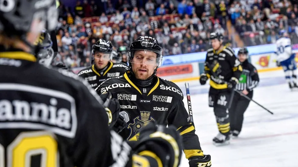 Jens Jakobs efter sitt mål mot Leksand i fredags.