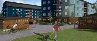 Här byggs 64 nya lägenheter