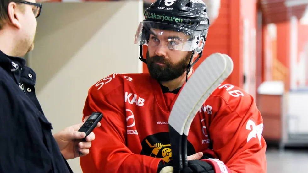Luleå Hockeys center Jack Connolly.