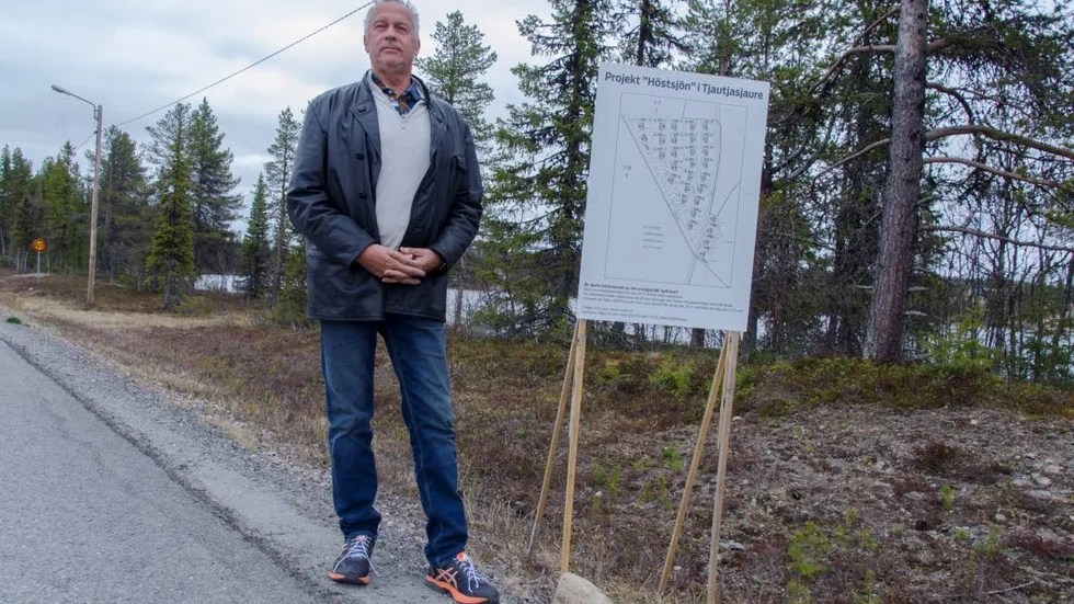Eilert Martinsson är projektledare för Höstsjön, som är det svenska ordet för Tjautjasjaure.