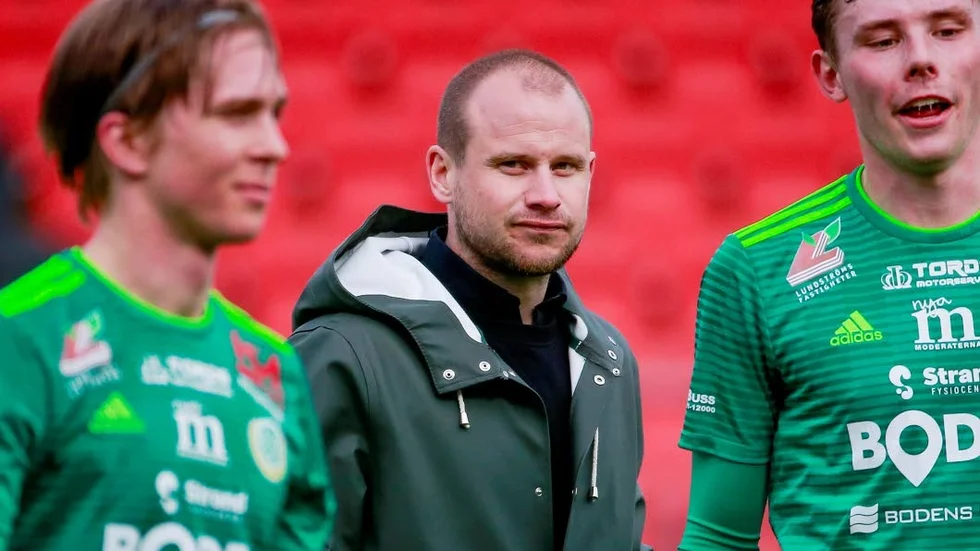 Tomas Eriksson, tränare i Bodens BK.