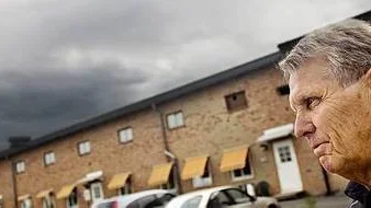 Rolf Gustavsson pratar om det nya industriområdet som skall byggas.
