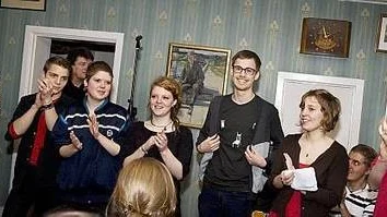 Vinnarna Li Molnar Kronlid, Henrik Karlsson, Linn Bleckert och Sam Kessel.
