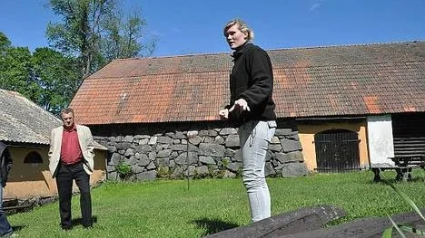 Wike Schreuder, en av de nya vallonbruksguiderna som examinerades den 7 juni.
