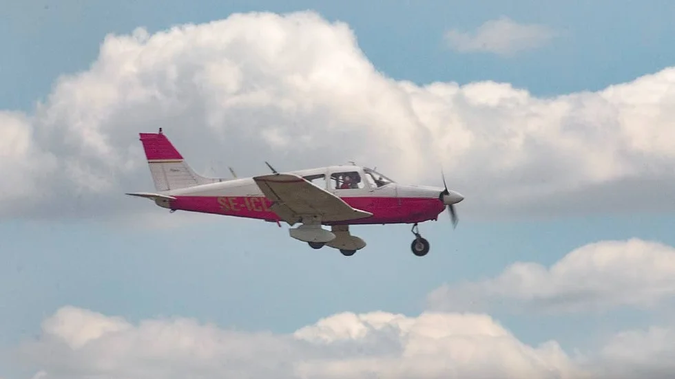Brandbevakningsflyg.