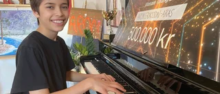 Aron, 11, vann Talang – nu hoppas han på skivkontrakt