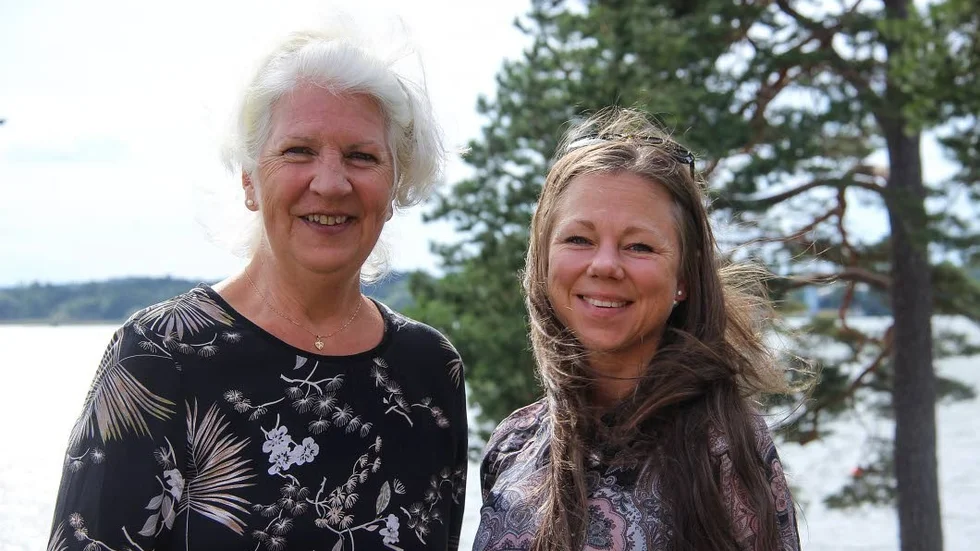 Birgitta Persson, ordförande i Håbo Företagare och Malin Bergman Solming, vice ordförande i Företagarna, Upplands-Bro/Håbo.