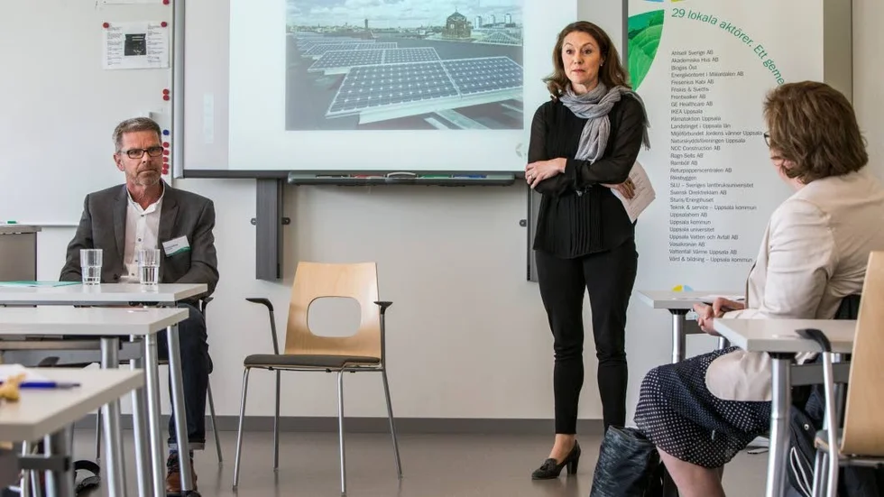 Solskenshistoria. Arbetet i Uppsala klimatprotokoll gör att Vasakronanhar satt upp solceller på fler orter i Sverige.