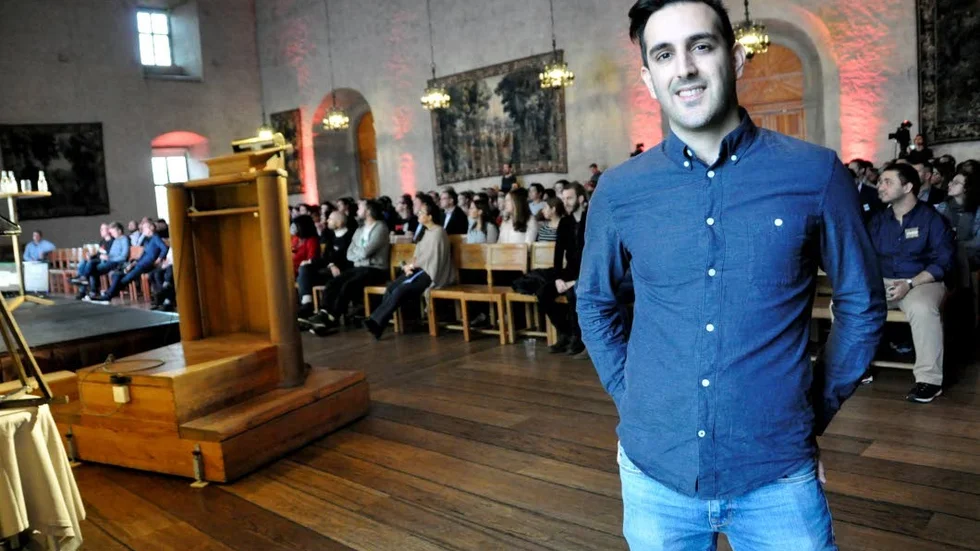 Jason Dainter är entreprenör och grundare av Uppstart som hålls på fredag – både digitalt samt i form av fysiska möten mellan investerare och företag i slottet i Uppsala.