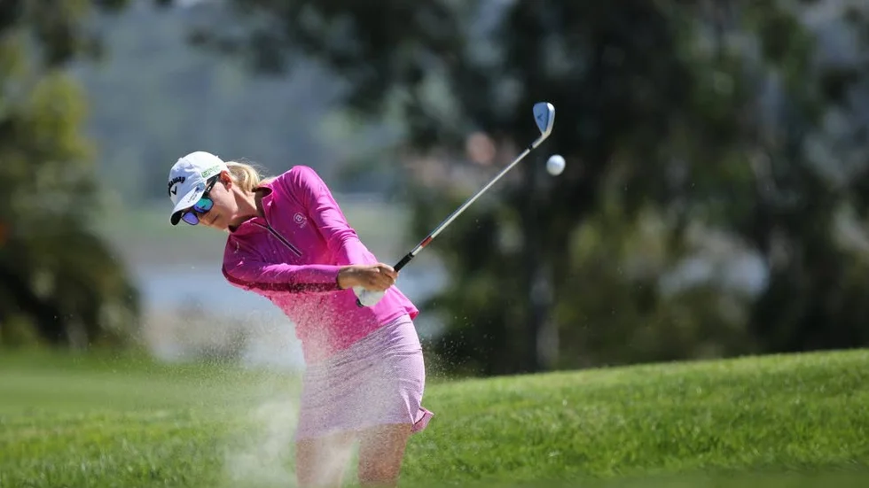 British Open. Madelene Sagström har lyft sitt spel sedan förra veckans Scottish Open.