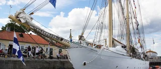 Nyfikna klev ombord marinens fartyg