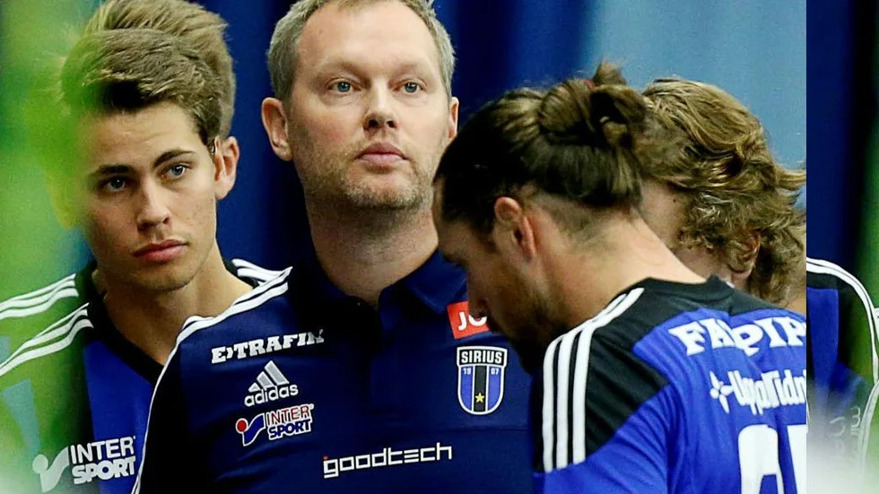 Tillbaka. David Ahlmark under sin tidigare sejour i Sirius.