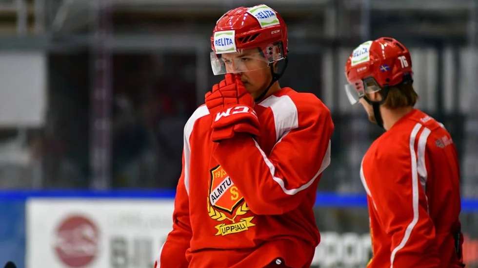 Hittat målet. Almtuna skjuter minst skott i serien men Gustav Lindström är en spelare som börjat skjuta allt mer – och fått utdelning.