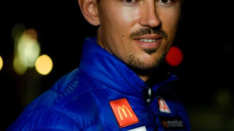 Alpina skidåkaren André Myhrer fyller 35 år. Födelsedagen firas i vanlig ordning i Adelboden.