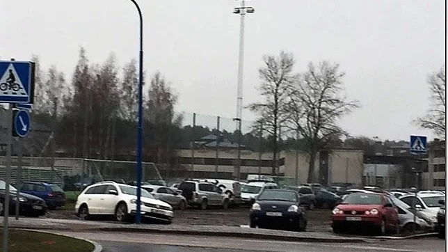 Läsarbild. Bilden som skickades in till den första insändaren.