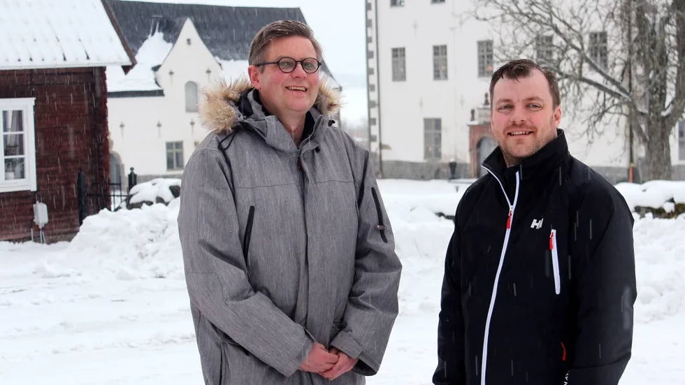 Möjligheter. Mats Thorburn och Gunnar Öhrnell ser stora möjligheter i projektet "Historisk matkultur i Fjärdhundraland" där de nu letar lokala aktörer att jobba vidare med.