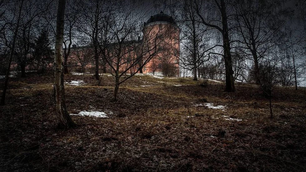 Slottsbacken. En kvinna utsattes för våldtäktsförsök natten till 3 mars.