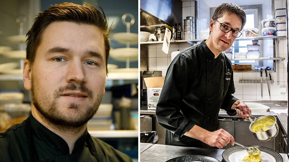 Krögare. Markus Eriksson Arkevid och Rafael Löfstedt på Villa Anna.