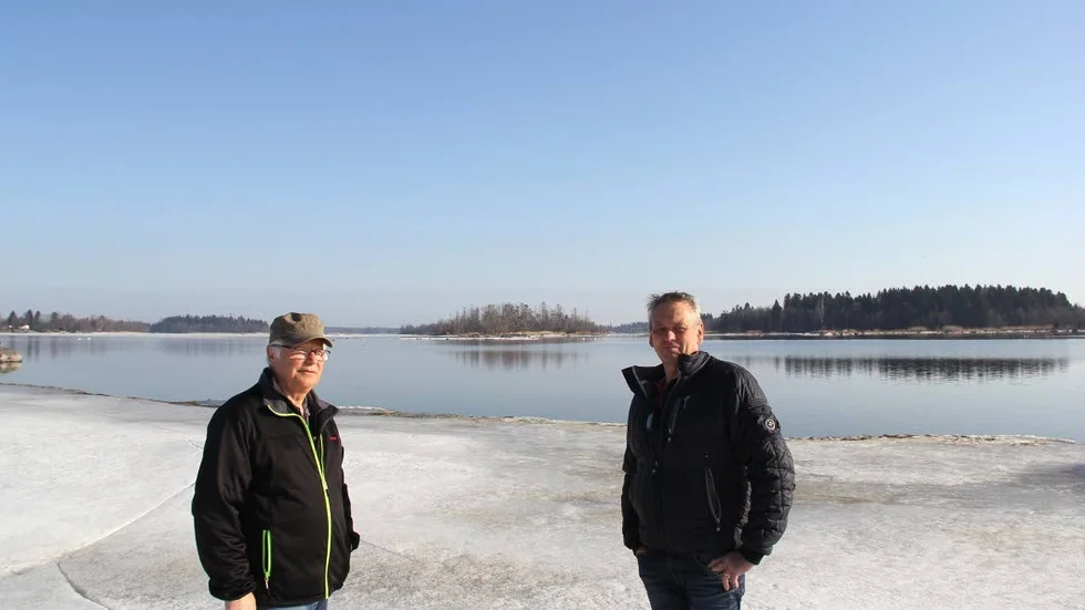 Nu har skarven börjat anlända till Lövstabukten. Leif Larsson och Ulf Wallin från Snatra sportstugeförening upplever fåglarna som ett störmoment. Nu vill de ha råd hur de ska kunna minska störmomenten.