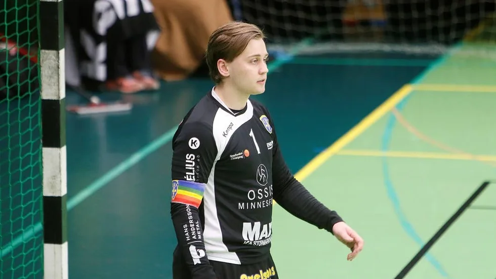 Duktig. Johan Ahlin spelade mycket bra för sitt EHF.