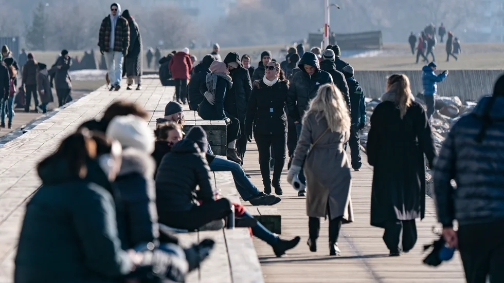 Det är upplagt för soliga promenader på måndag och tisdag i södra Sverige. Arkivbild.