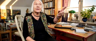 Hon använder tiden väl