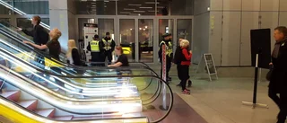 Polisbevakning på konsert