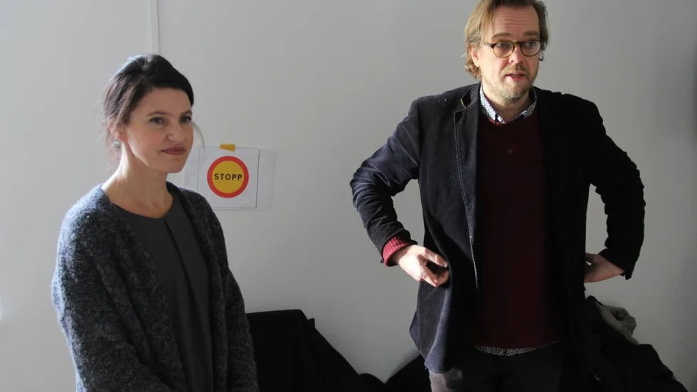 Kristina Sandberg och Mats Kempe deltog i Ordfestivalen i går.