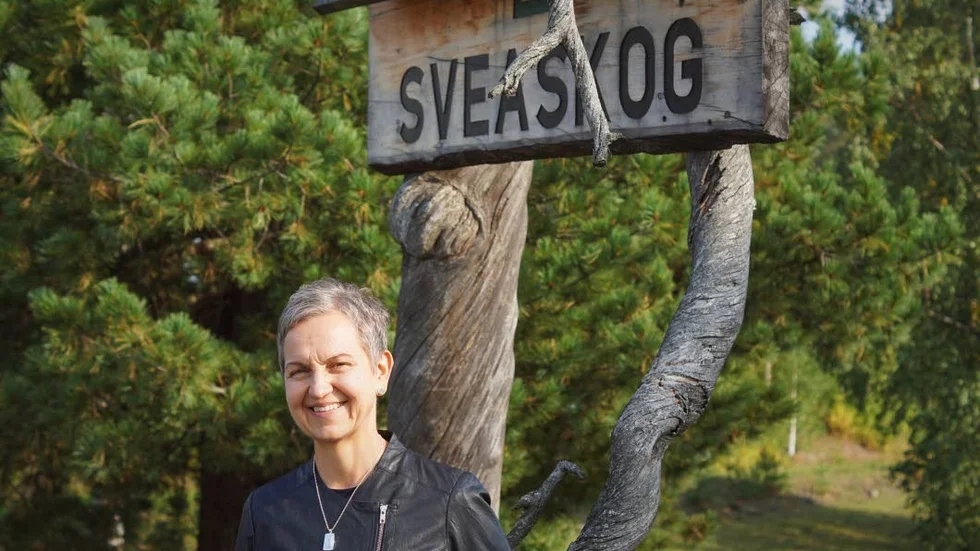 Sveaskogs nya vd Hannele Arvonen är i Norrbotten. Under det närmaste året kommer företaget att öppna ett kontor i Boden.